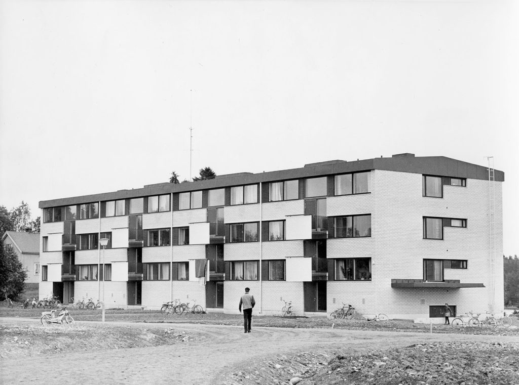 Keijärven sairaalan rakennukset 1960-1970-luvuilta.